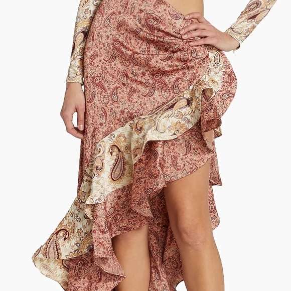 Bronx & Banco.elegant Paisley Print Dress - Picture 5 of 13